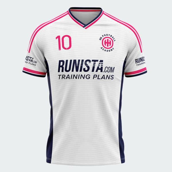 HH - Football - Academy - Kits - 2024 - Jeysey - Unisex - WHITE - Texture - Front - 1000