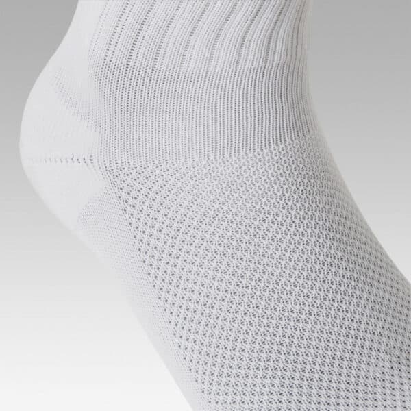 HH Football Academy - White Socks Kipsta Essential - Ankle view